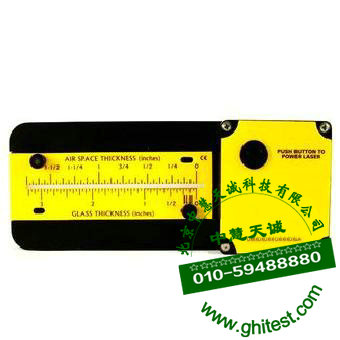 M1500鐳射玻璃厚度量測儀|中空玻璃及空氣厚度計